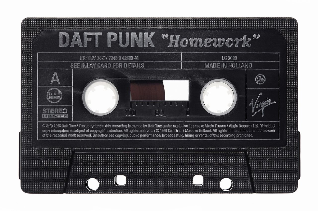 Black cassette. Daft Punk кассета. Группа Daft Punk homework. Daft Punk homework обложка. Daft Punk homework Vinyl.